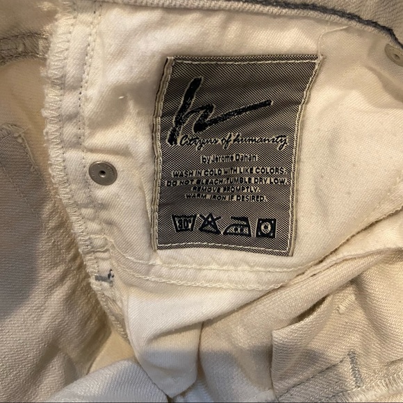 CITIZENS OF HUMANITY Jeans Valencia Kelly Bootcut Low Rise Grey Lace Y2K Size 28 - Picture 8 of 9